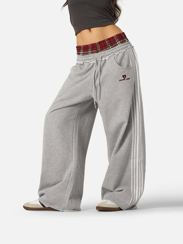 AELFRIC EDEN: DOUBLE WAIST BAAGGY SWEATPANTS