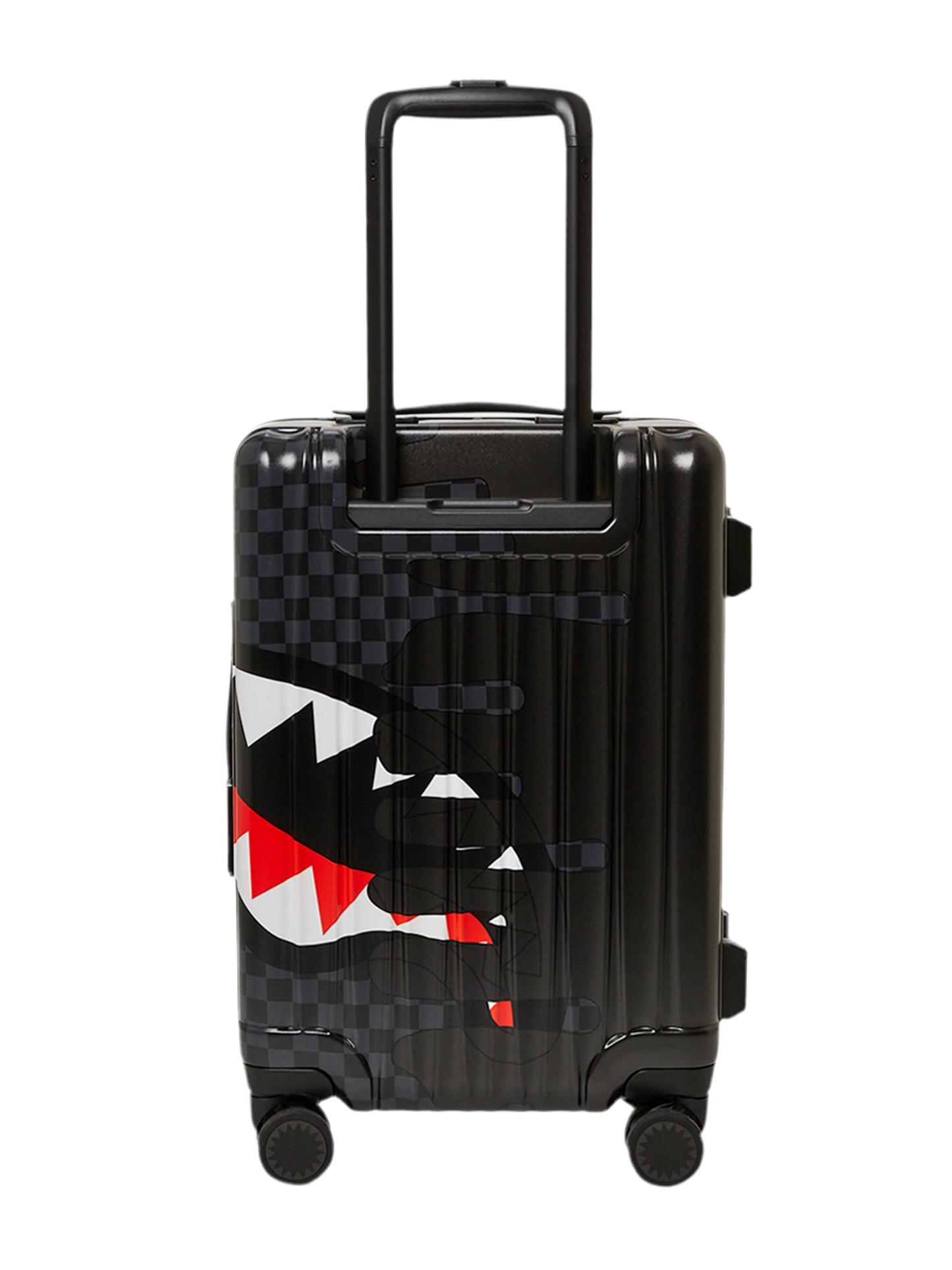 SPRAYGROUND: UNFINISHED SHARK CARRYON LUGGAGE