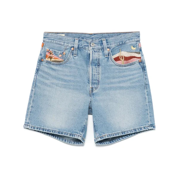 Levi's Premium: 501 Mid Thigh Shorts Desert Utopia – 85 86 Levi's Premium: 501 Mid Thigh Shorts Desert Utopia – 85 86