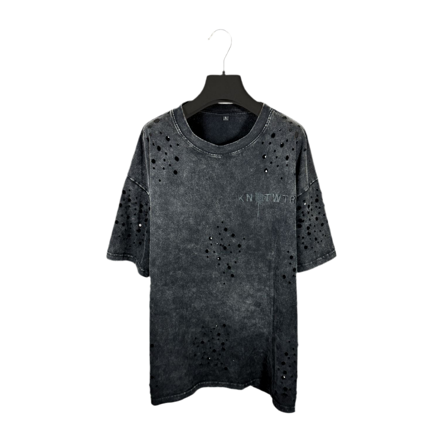 KNOTWTR: DISTRESSED HEAVY WEIGHT TEE