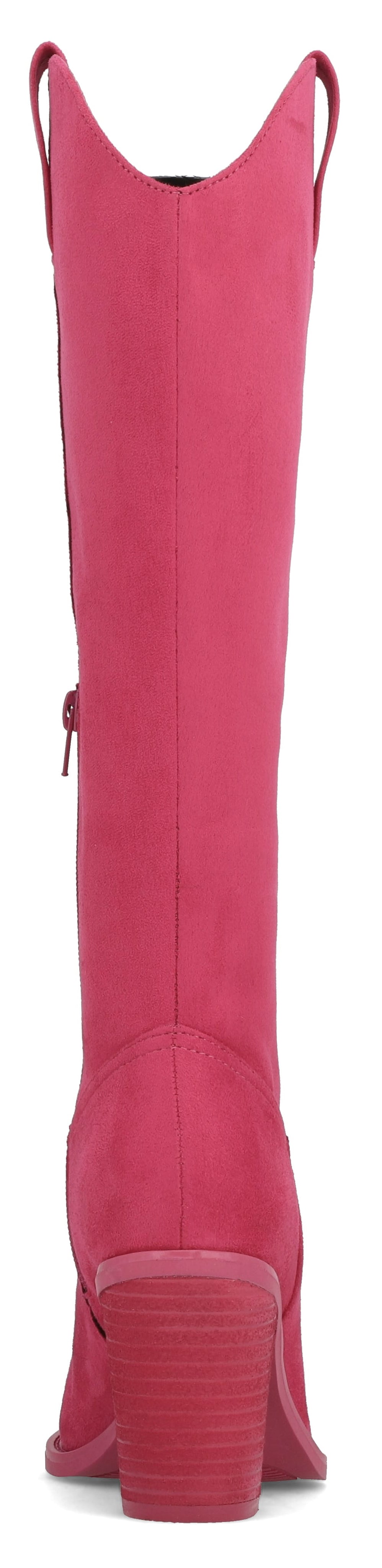 MIA: SUEDE MESSINI FUCHSIA BOOTS