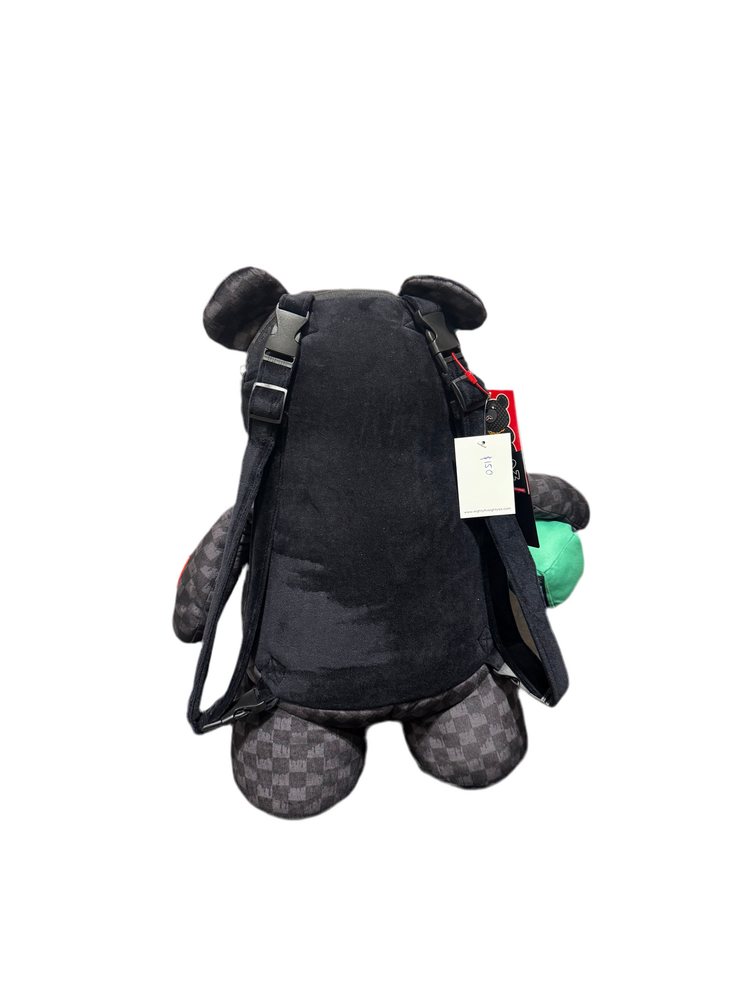 SPRAYGROUND: DRIPPING SHARKS IN PARIS TEDDY MONEYBEAR BACKPACK