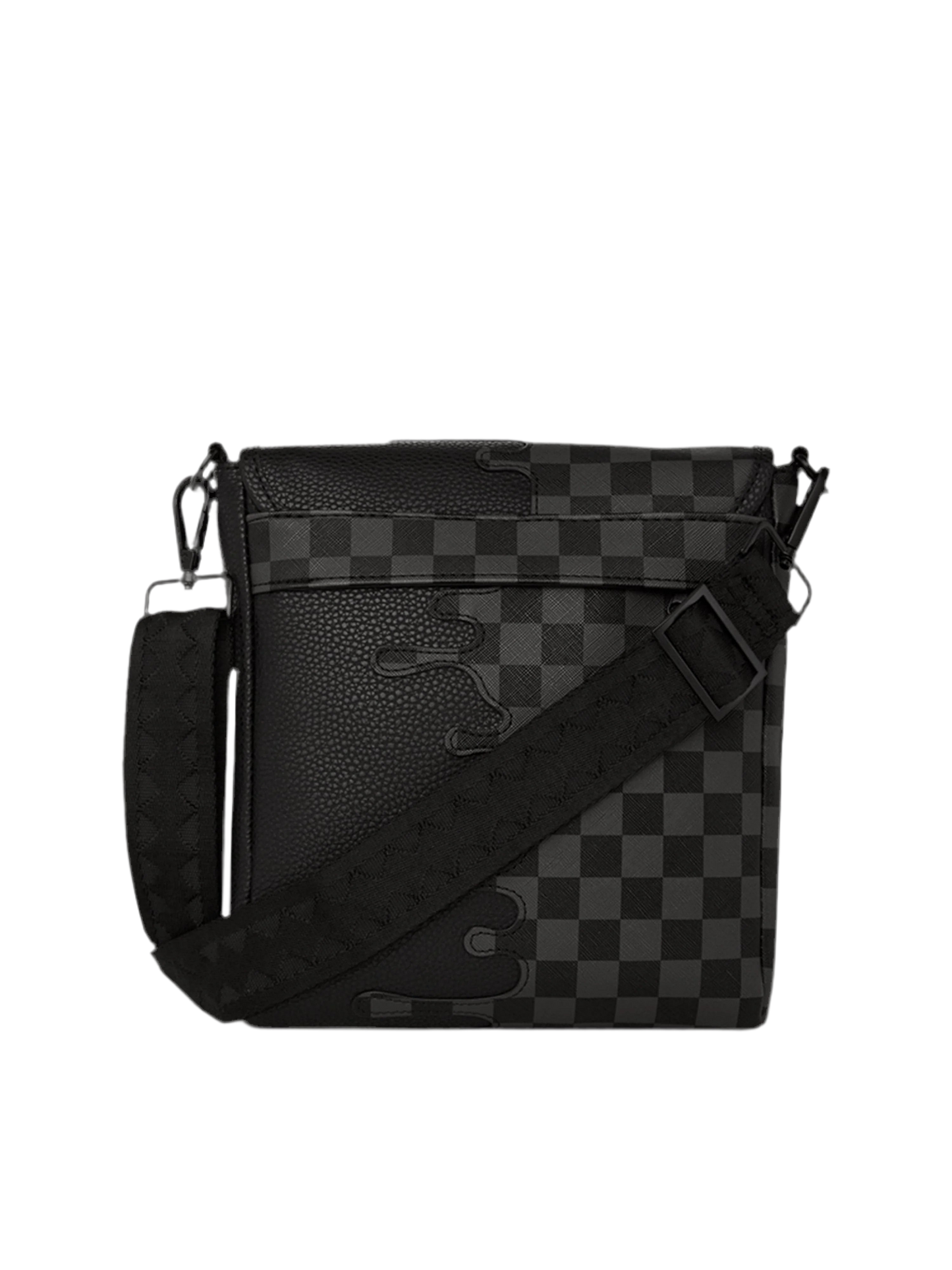 SPRAYGROUND: UNFINISHED SHARK MESSENGER SLING