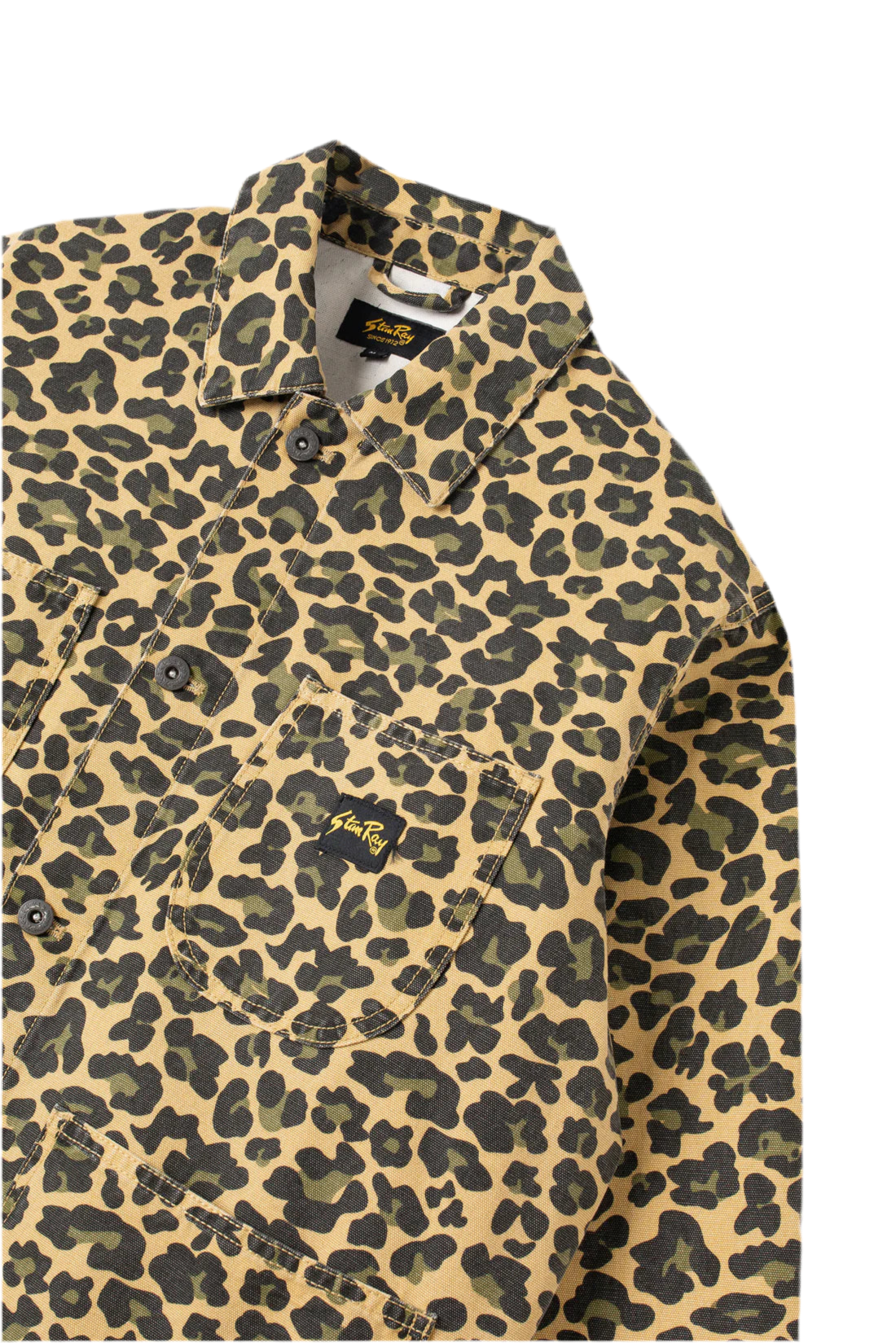 STAN RAY: LEOPARD CAMOFLAUGE COVERALL JACKET