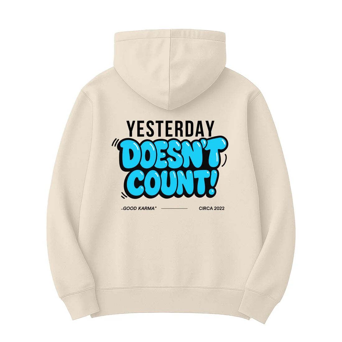 UMBRELLA BY J FRENCH: YESTERDAY DOESNT COUNT HOODIE