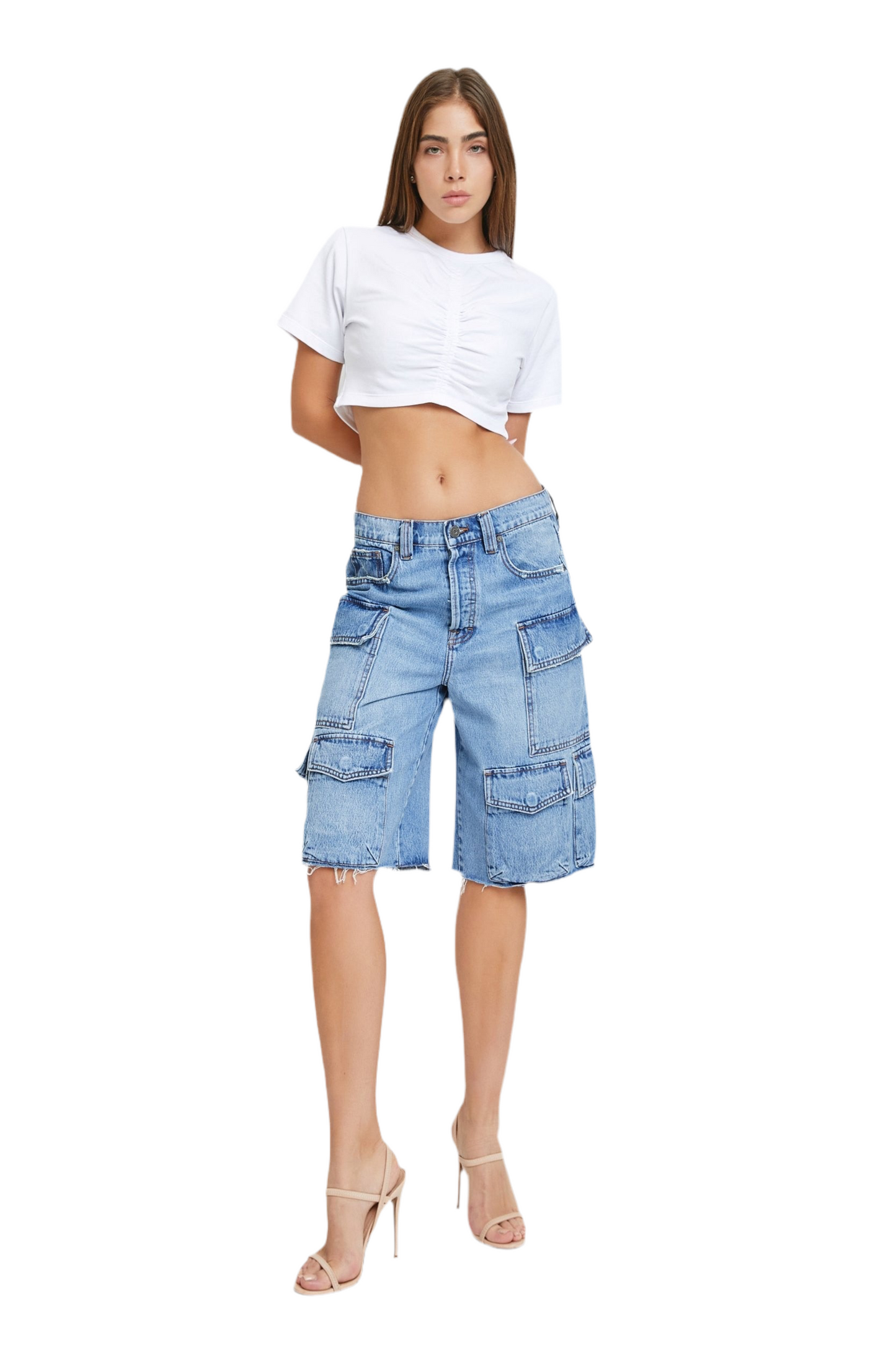 HIDDEN : ALYX CARGO BAGGY JORTS