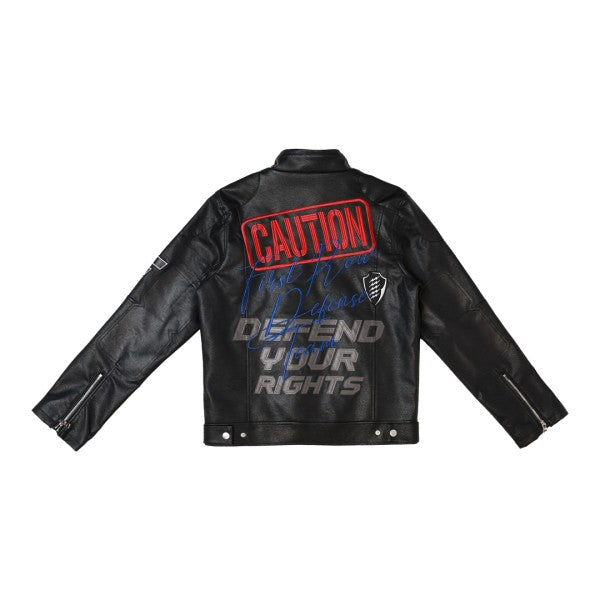 FIRST ROW: CAUTION NOT SO QUIET RACING JACKET