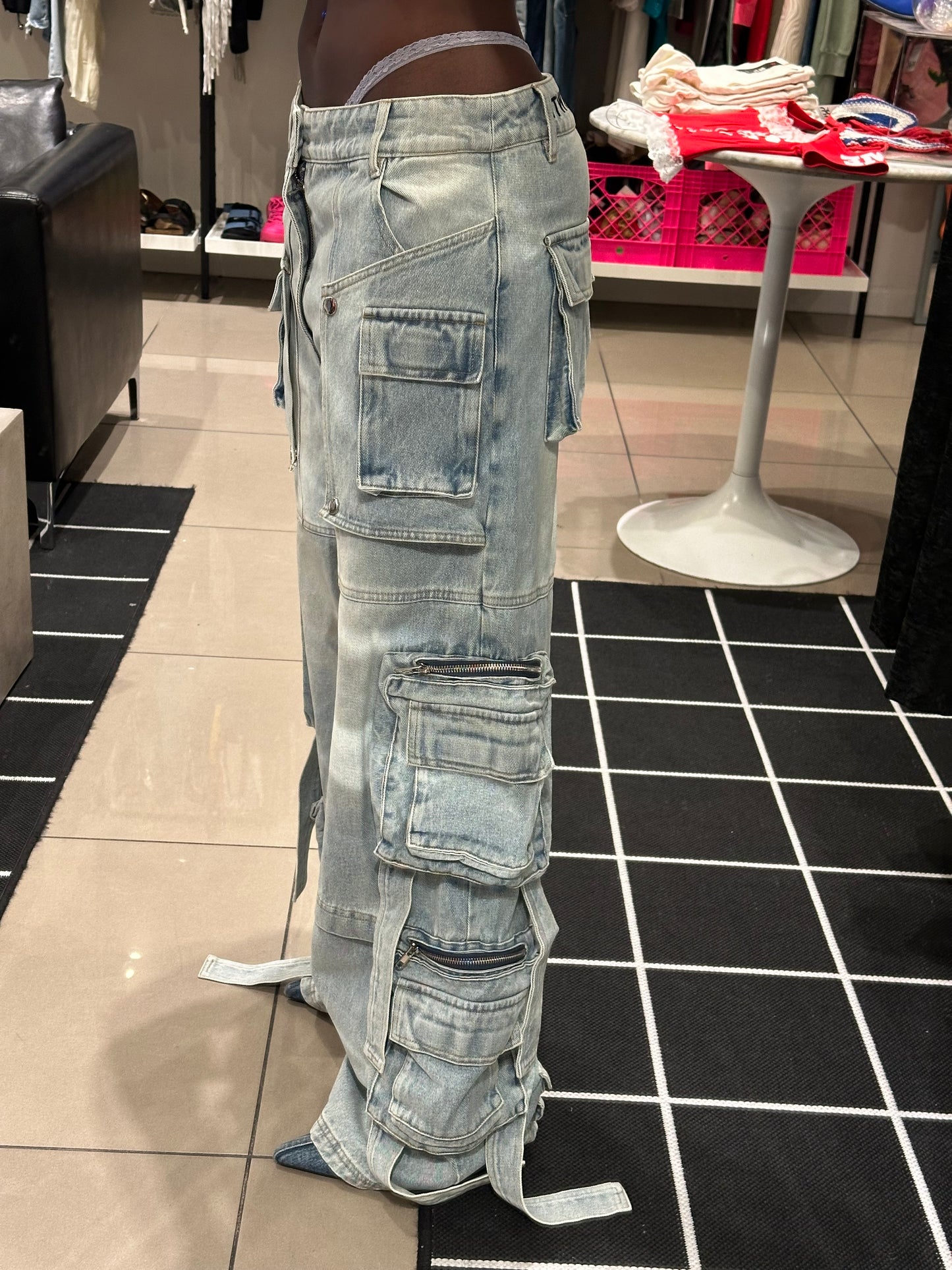 Knotwtr 10 pocket denim pants