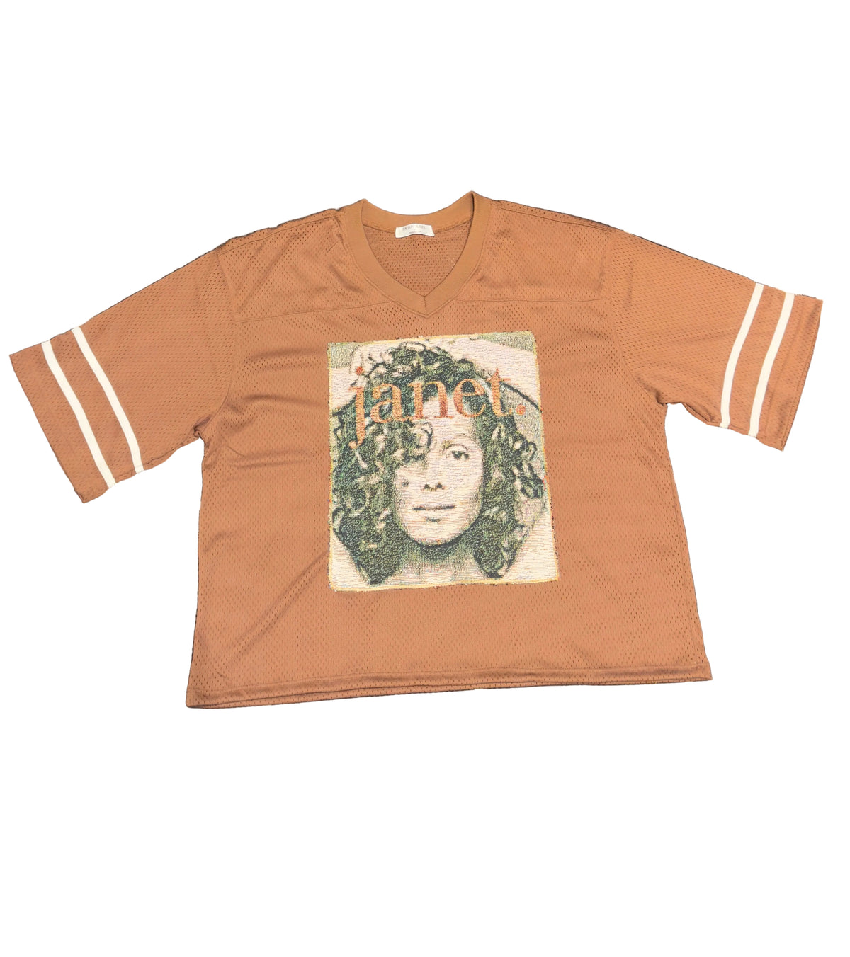 Angel Gentle: Janet Jackson V-Neck Jersey