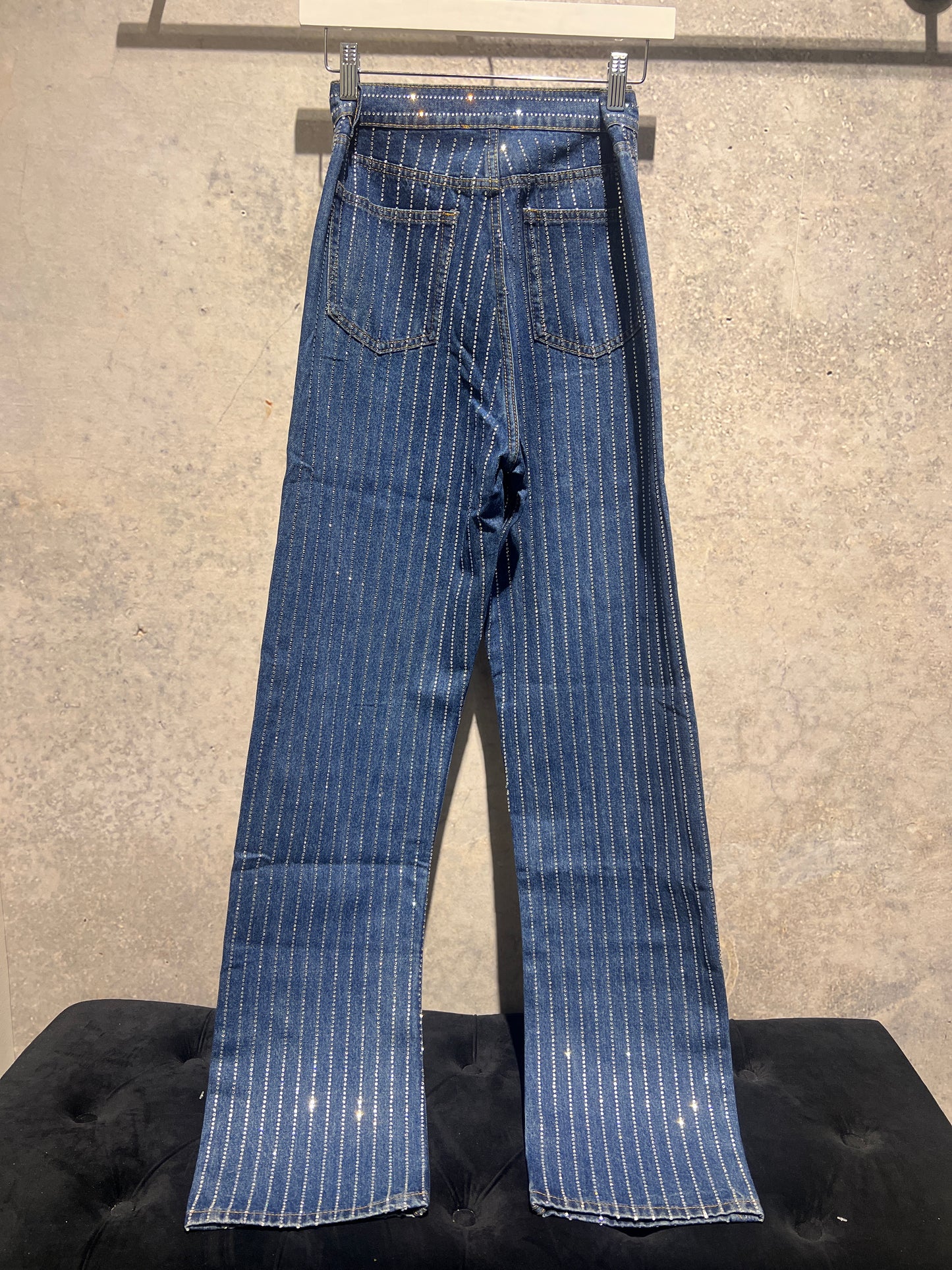 Beulah Rhinestone Denim Jeans