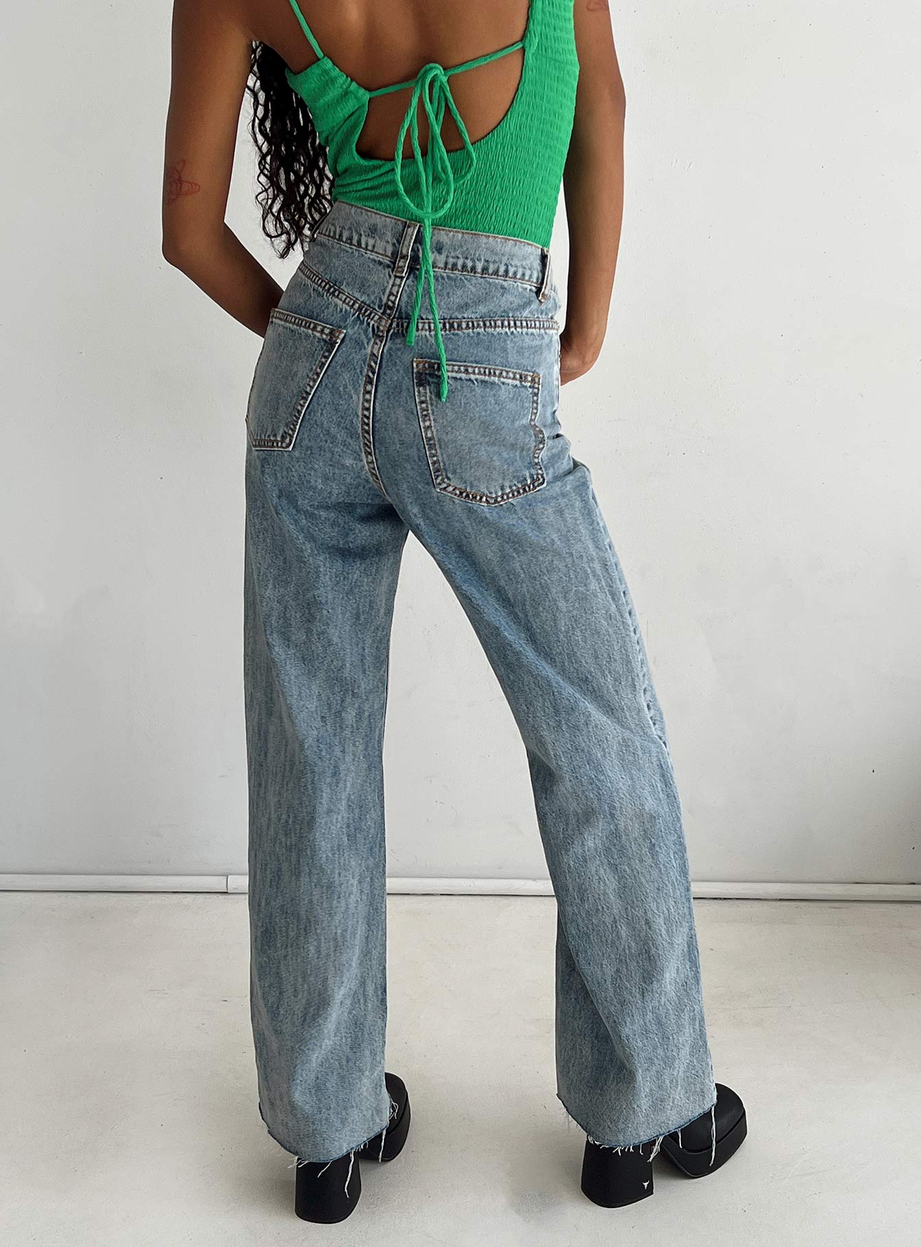 LIONESS: TRUE ROMANCE JEANS- DUKE BLUE