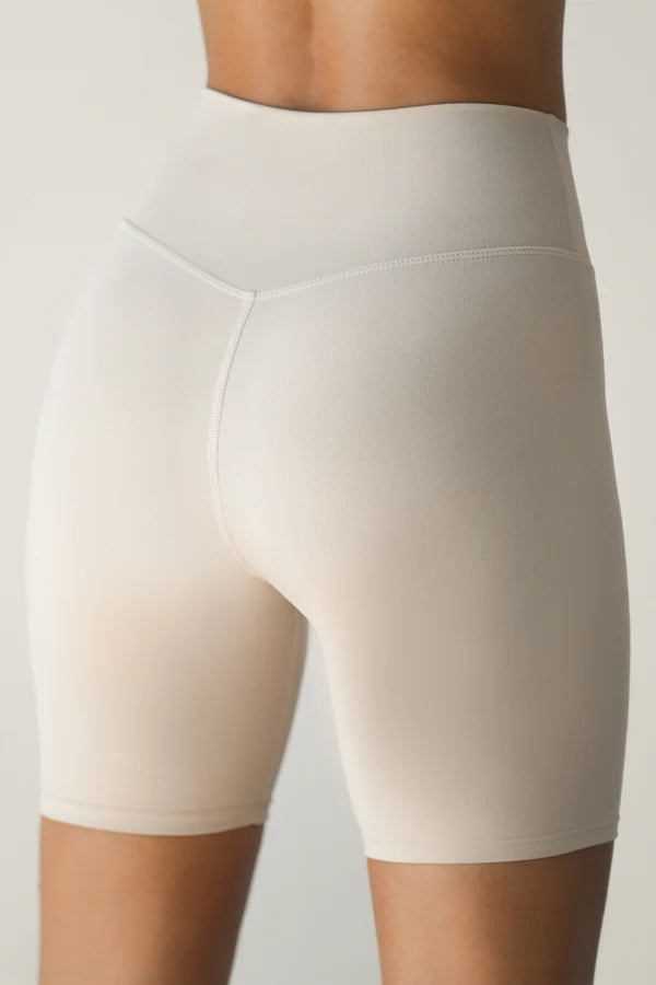 JOAH BROWN: Sueded Yuma biker shorts