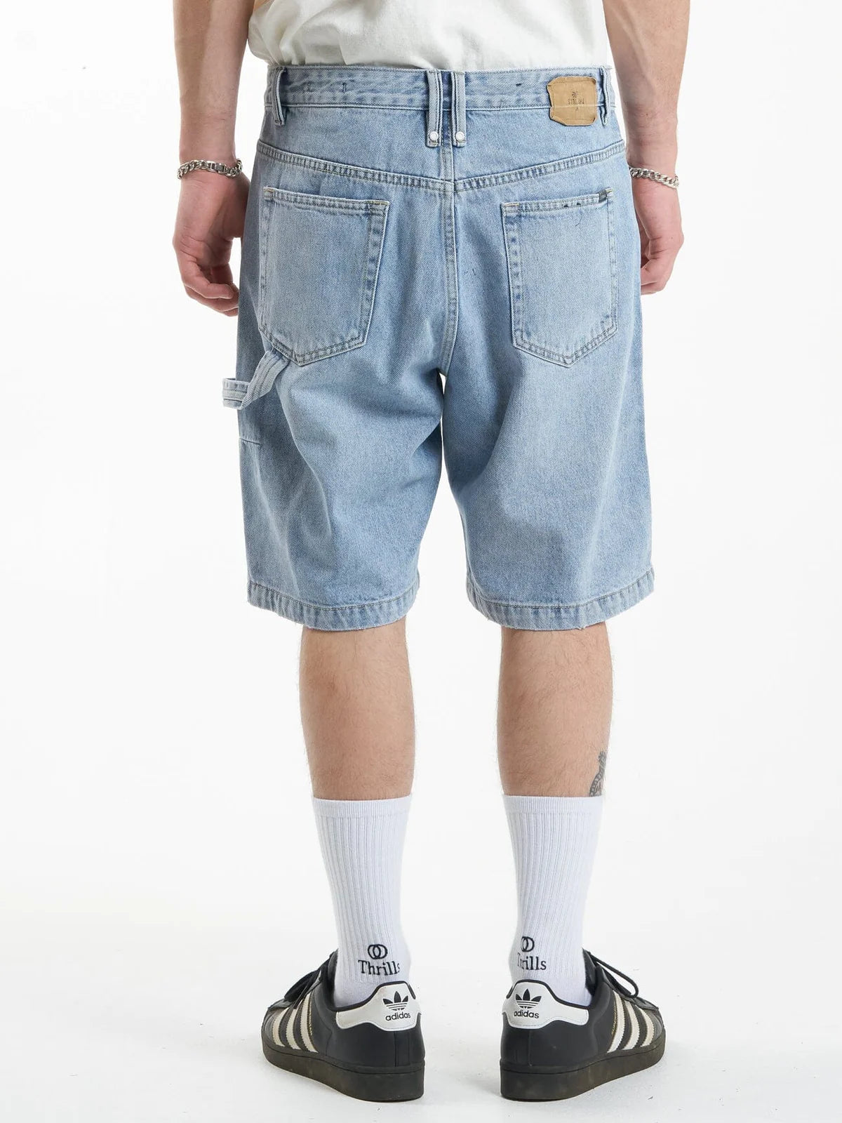 THRILLS: BIG SLACKER DENIM SHORTS