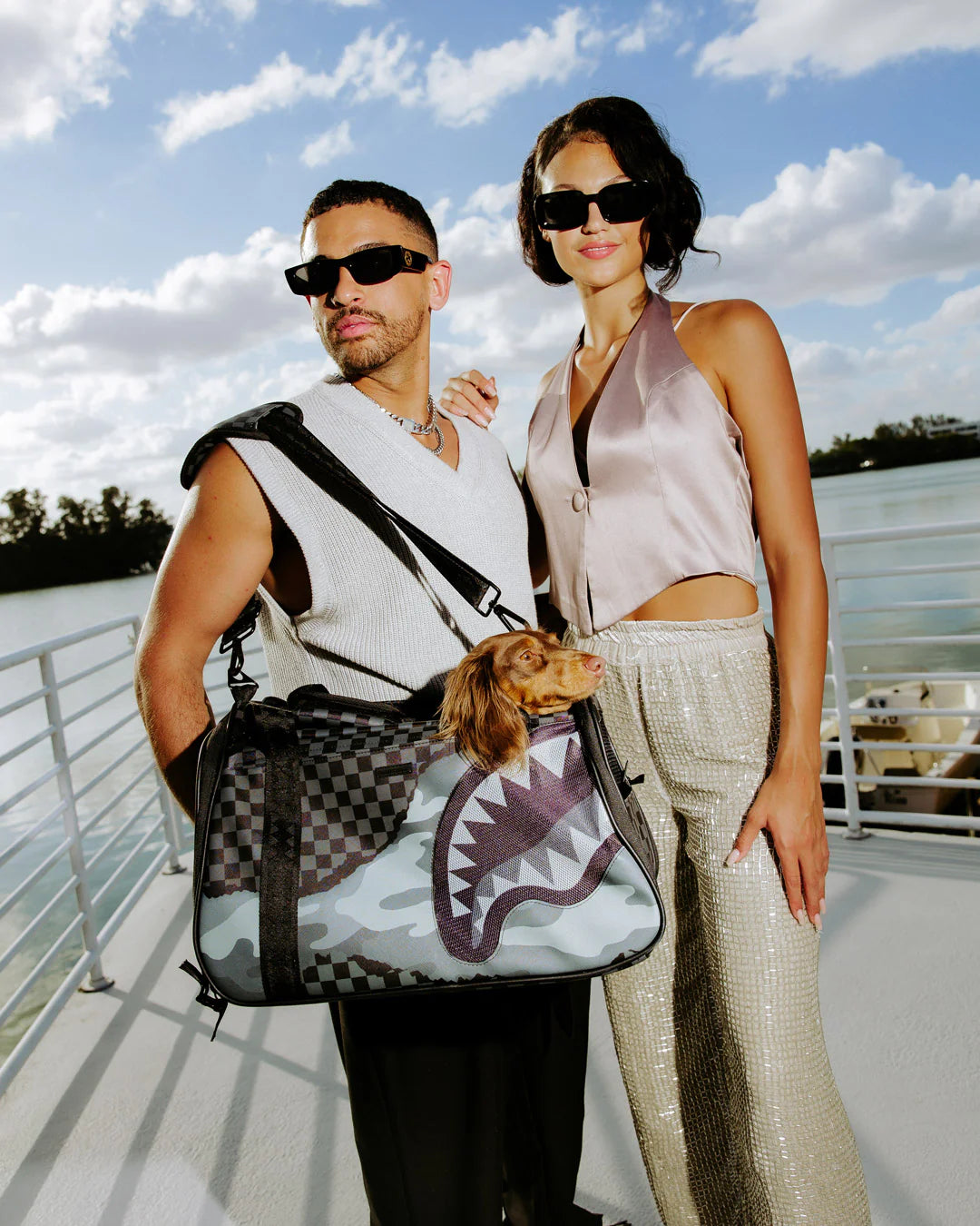 SPRAYGROUND: 3AM TEAR IT UP LARGE PET CARRIER