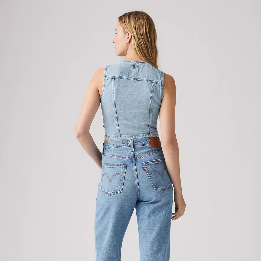 LEVIS: BELLA DENIM CORSET TOP