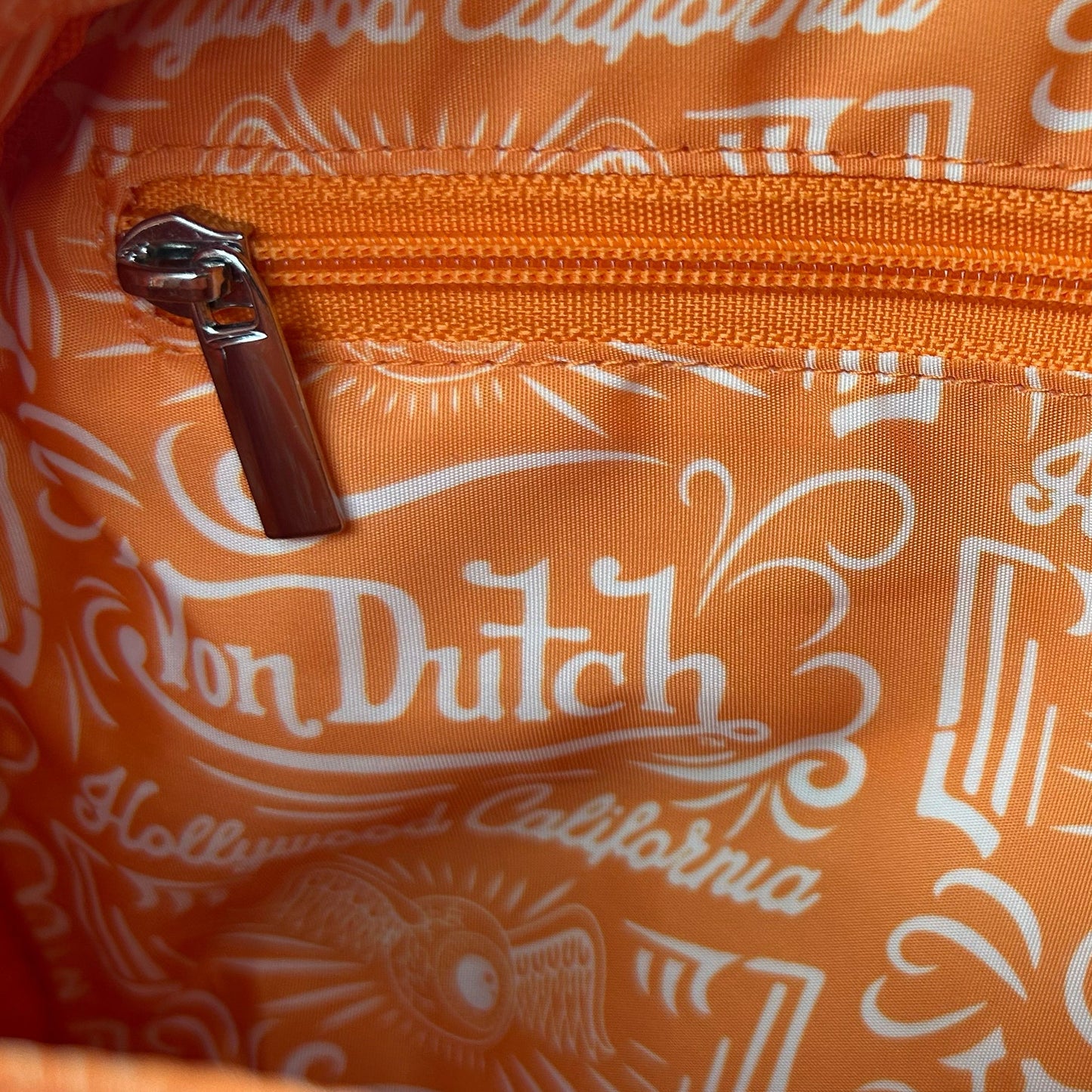 VON DUTCH: COW PRINT BOWLING BAG