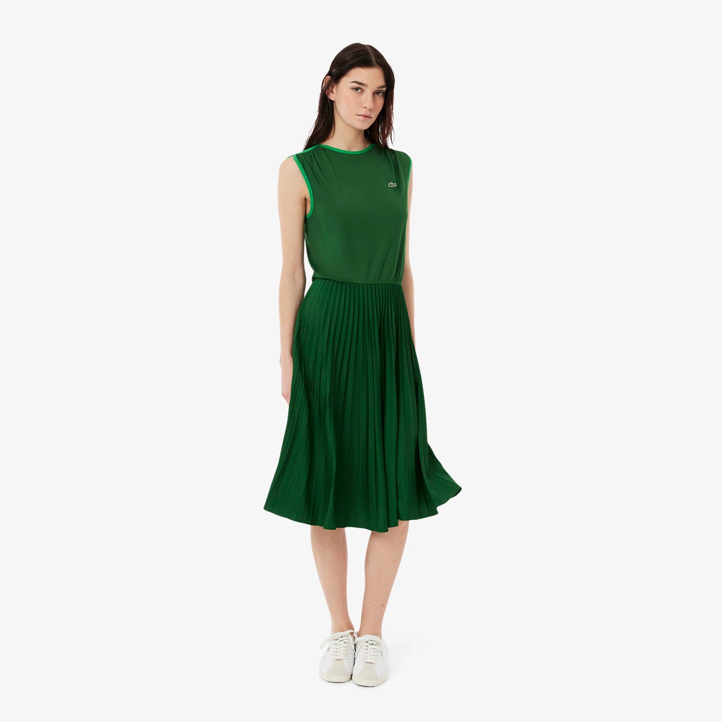 Lacoste green tennis skirt dress