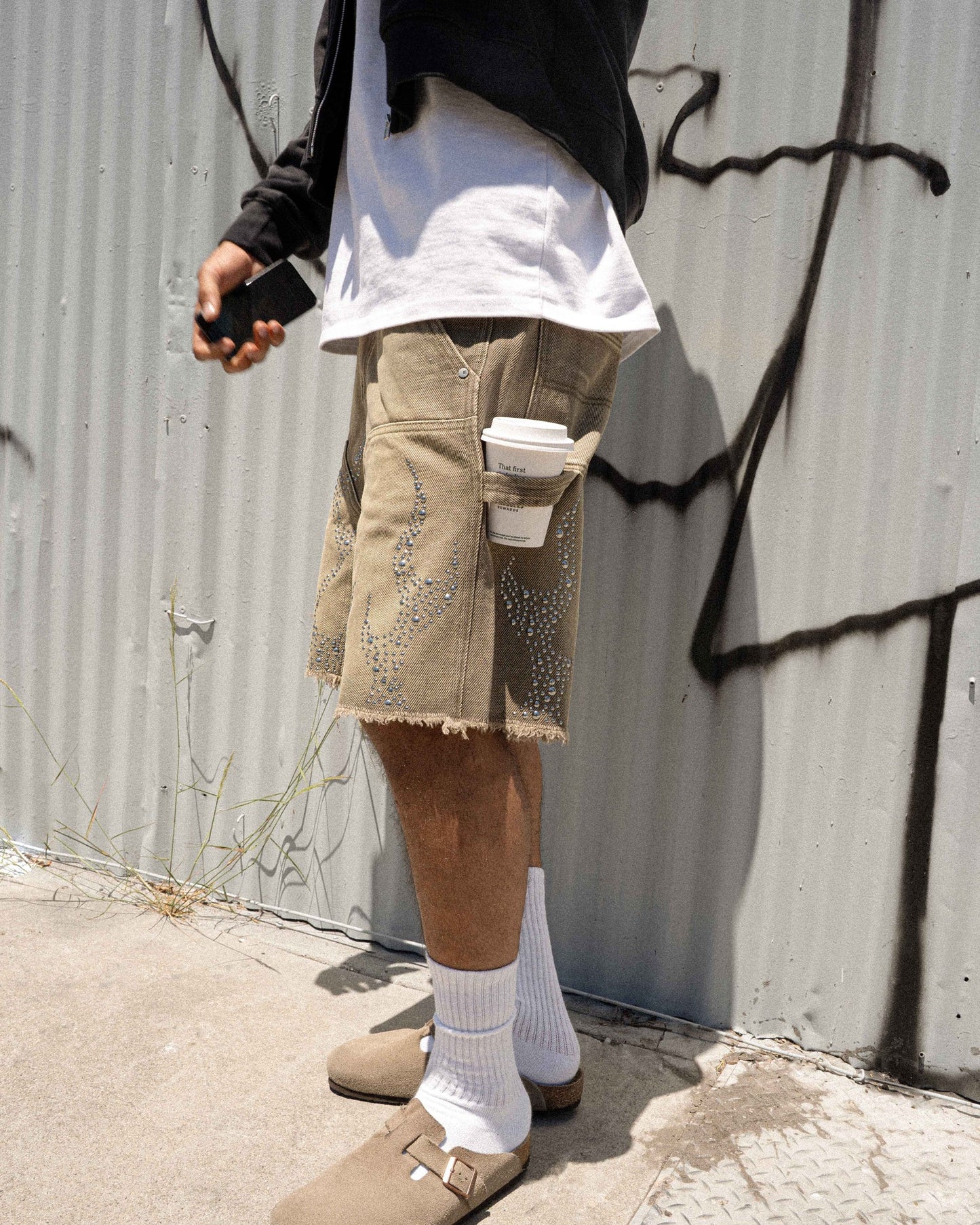 EPTM: METAL FLAME JORTS