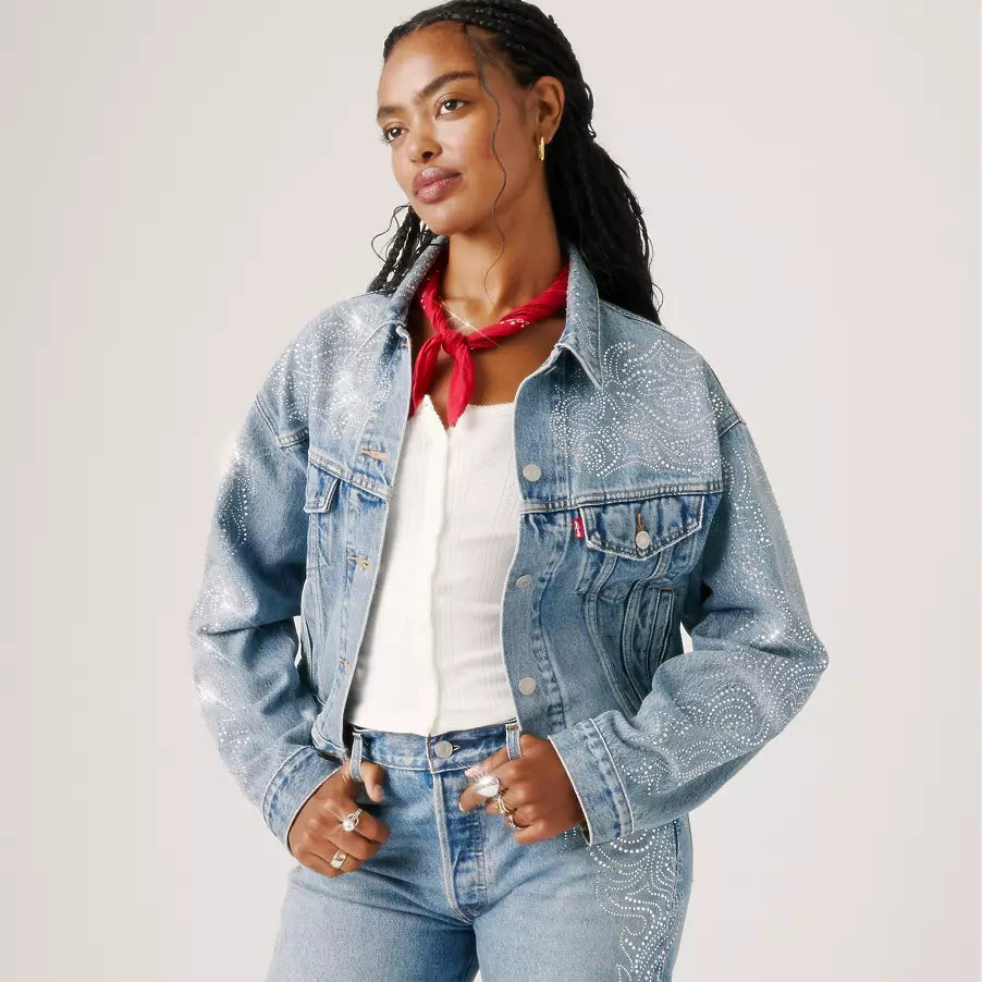 LEVIS: BEYONCÉ X LEVI’S® Shrunken '90s Trucker Jacket