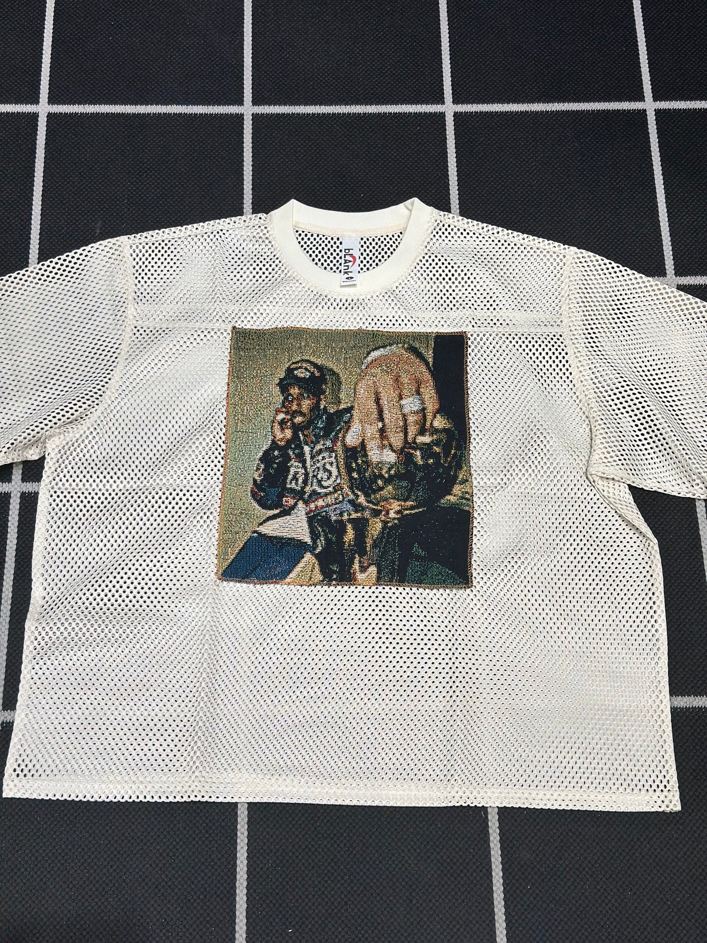 ANGEL GENTLE: K.BRYANT TAPESTRY JERSEY TOP