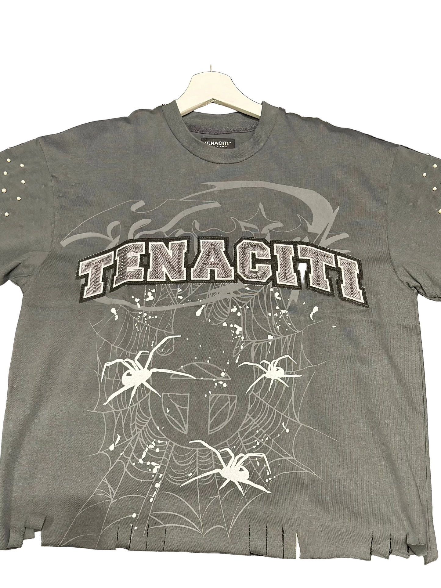 TENACITI: SPIDER PEARL SHIRT