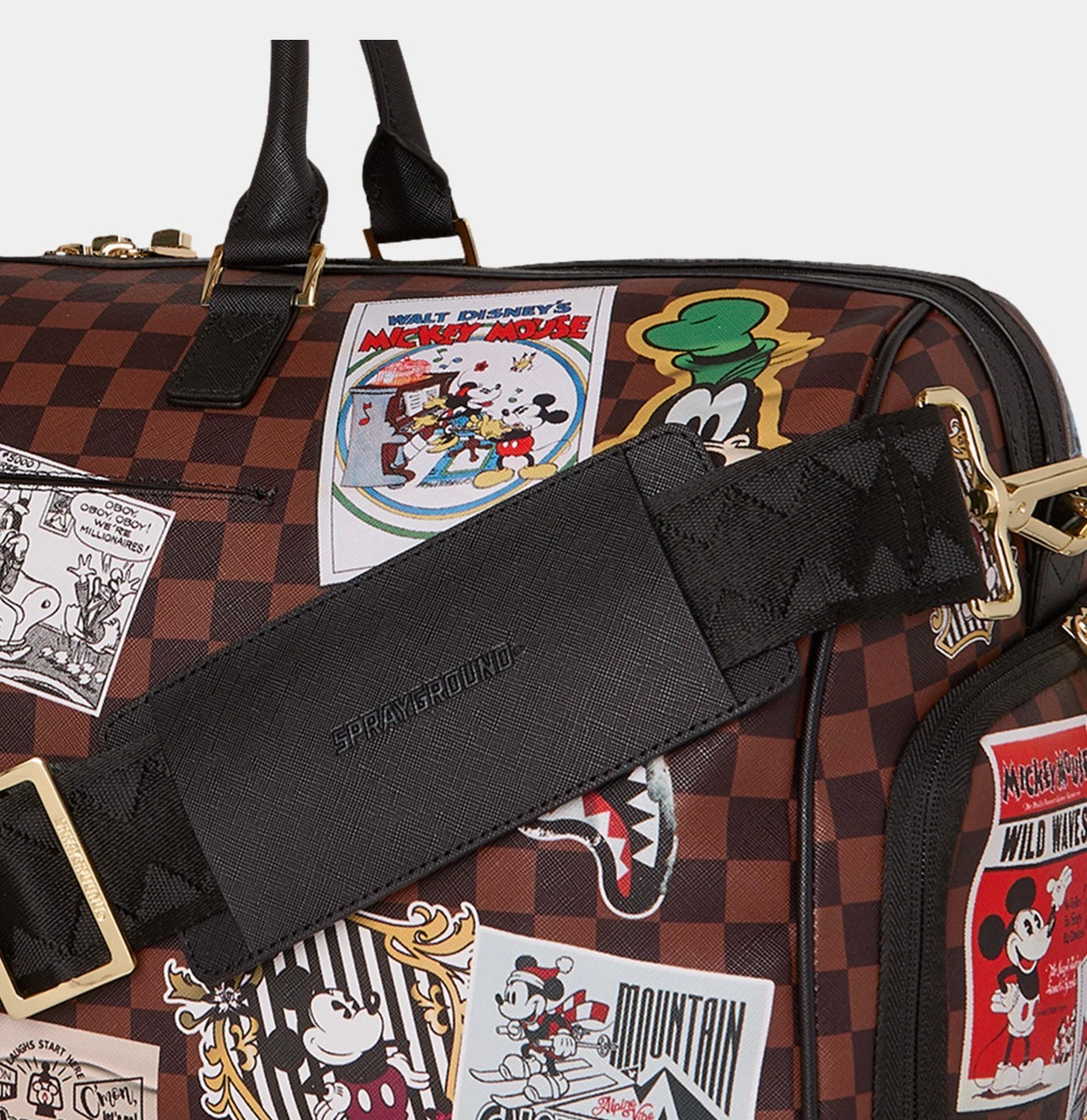 SPRAYGROUND: MICKEY MOUSE GLOBAL MOGUL DUFFLE