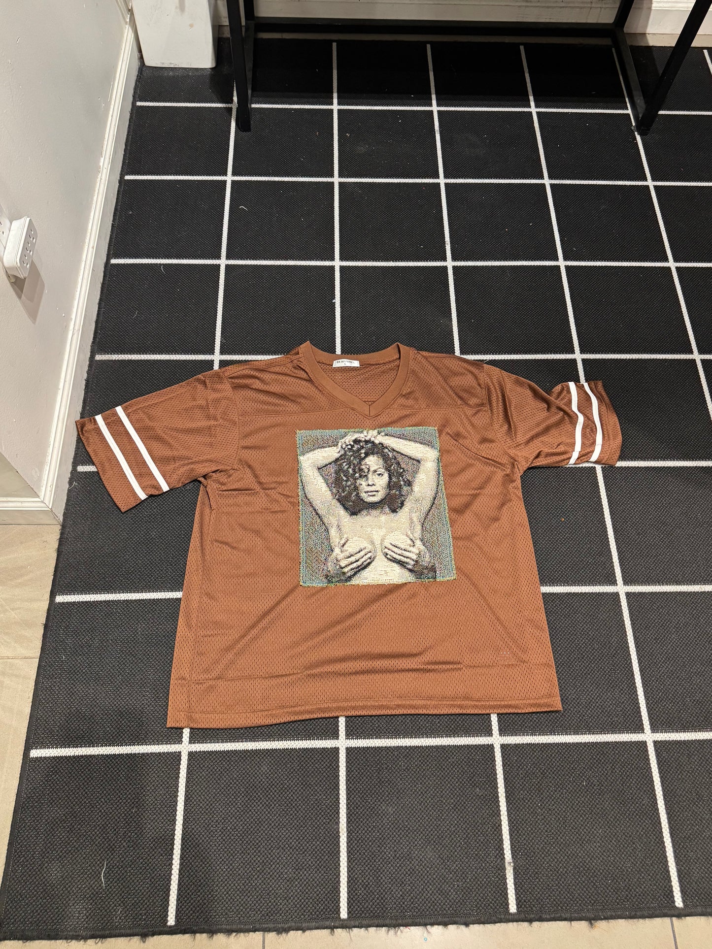 Angel Gentle: Janet Jackson V-Neck Jersey