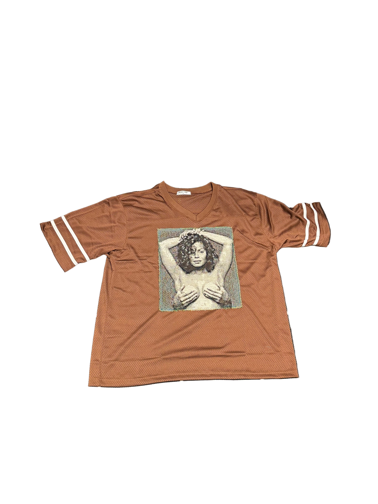 Angel Gentle: Janet Jackson V-Neck Jersey