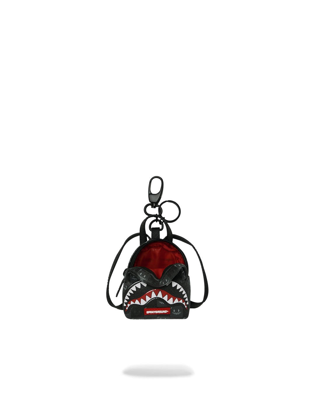 SPRAYGROUND: BUBBLY BLACK KEYCHAIN