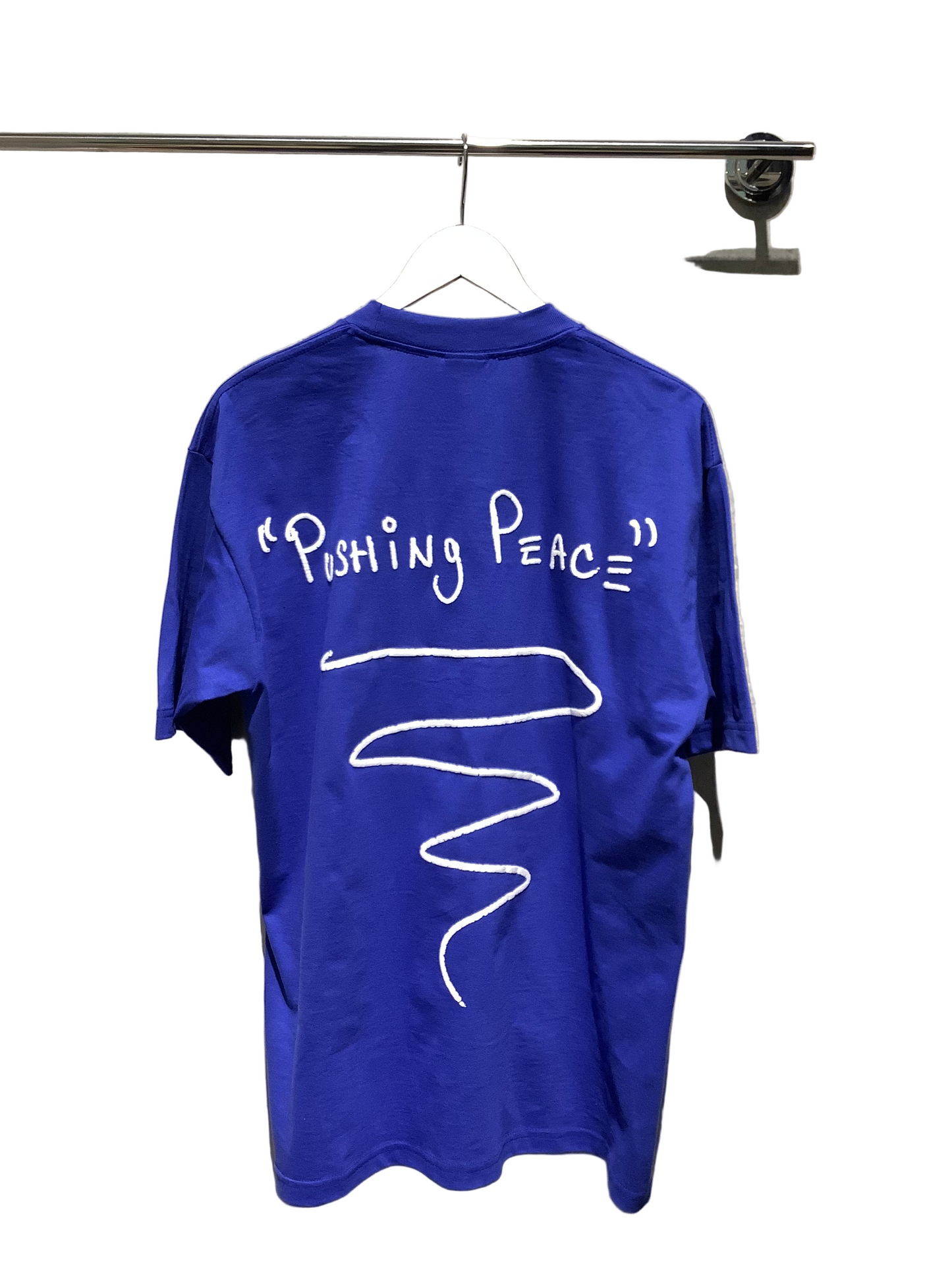 CLASS DISMISSED: PUSHING PEACE T-SHIRT ROYAL BLUE
