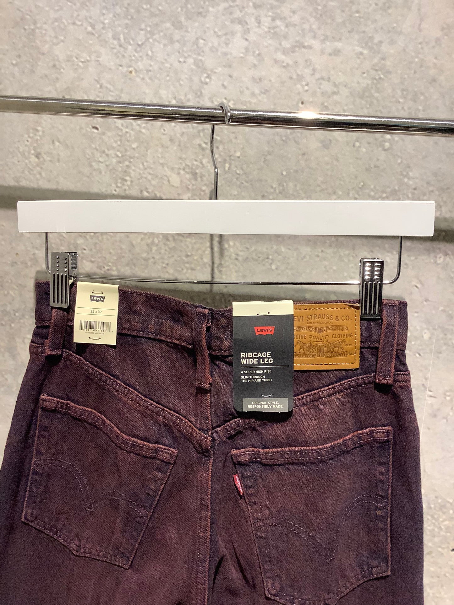 LEVIS Ribcage Wide Leg jeans
