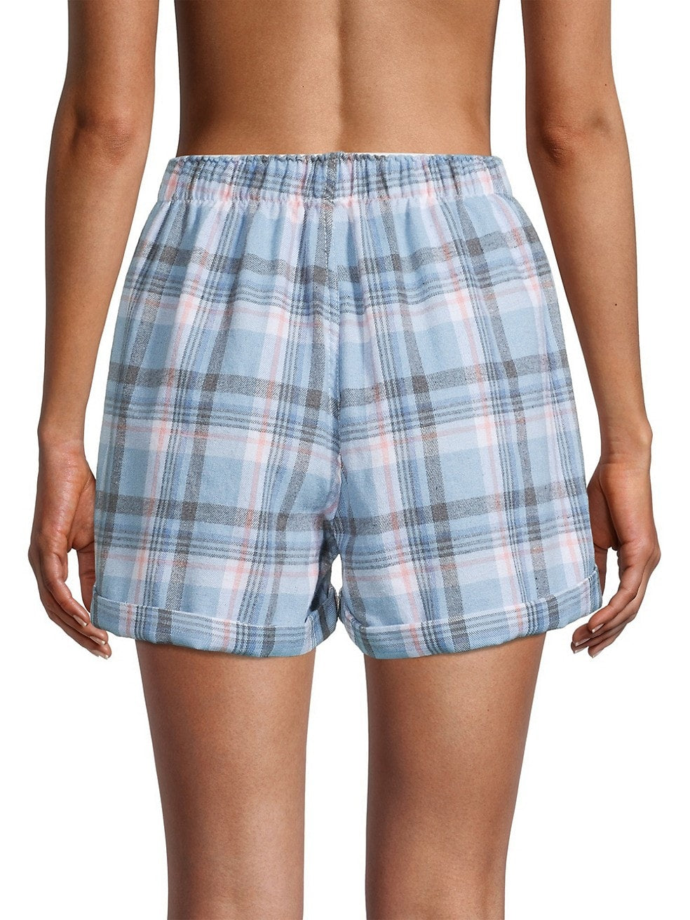 FREE PEOPLE PALE BLUE SUNDAY MORNING BOXER - 8586