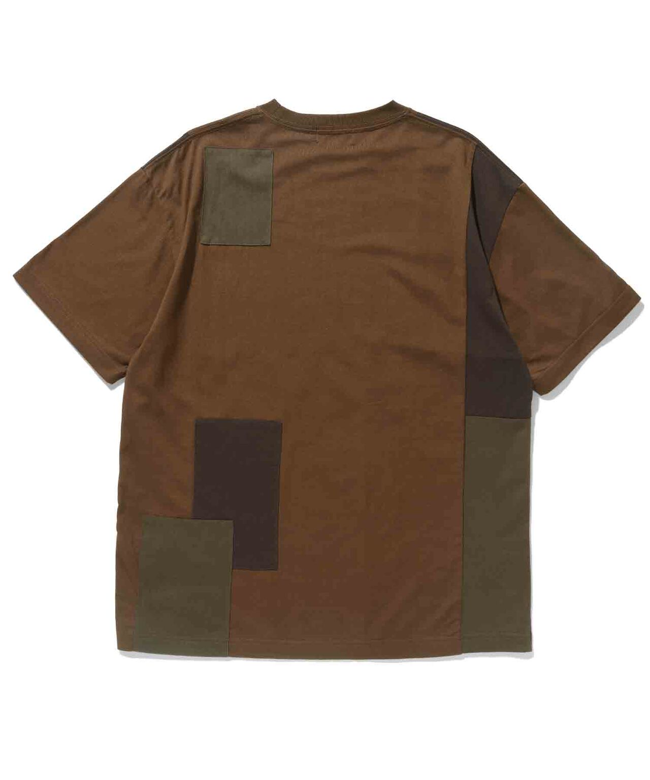 XLARGE MENS PATCHWORK S/S T-SHIRT - 8586