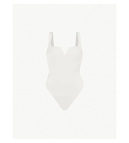 FREE PEOPLE: PIPPA ivory V-WIRE THONG BODYSUIT - 85 86 eightyfiveightysix