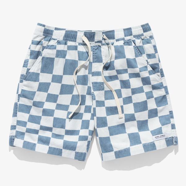 BANKS JOURNAL SPACEY ELASTIC DENIM WALKSHORTS - 8586 (front view)