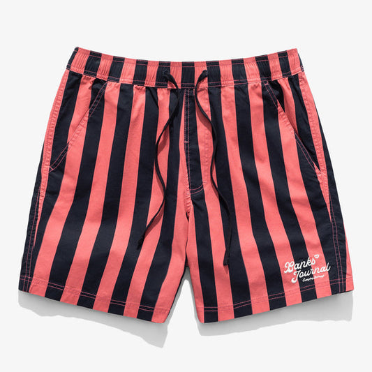 BANKS JOURNAL ABODE ELASTIC BOARD SHORTS (FRONT VIEW) - 8586