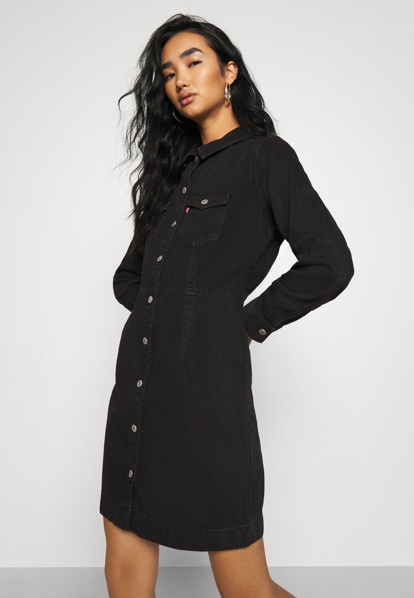 LEVIS WOMENS ELLIE DENIM DRESS - 8586