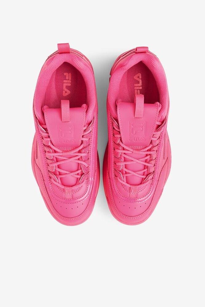 FILA DISRUPTOR II HOT PINK DAD SHOE - 8586