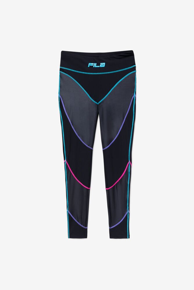 FILA GEORGIE NEON PIPING LEGGINGS - 8586