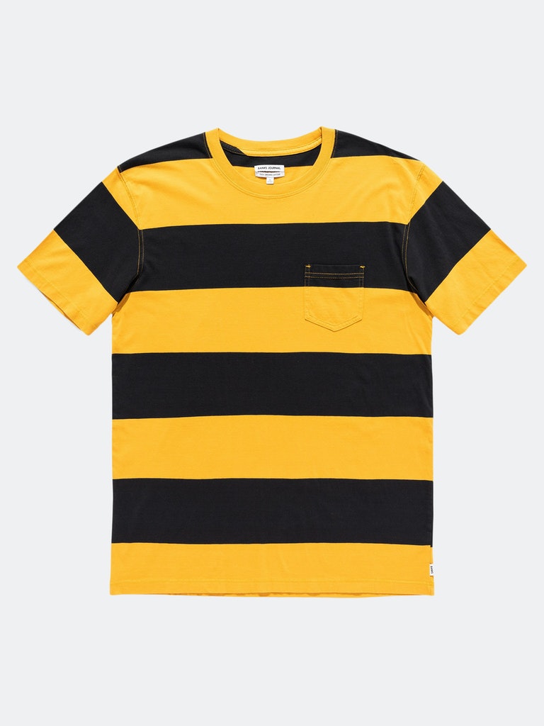 BANKS JOURNAL MEN'S MIDTOWN DELUXE STRIPED TEE - 8586