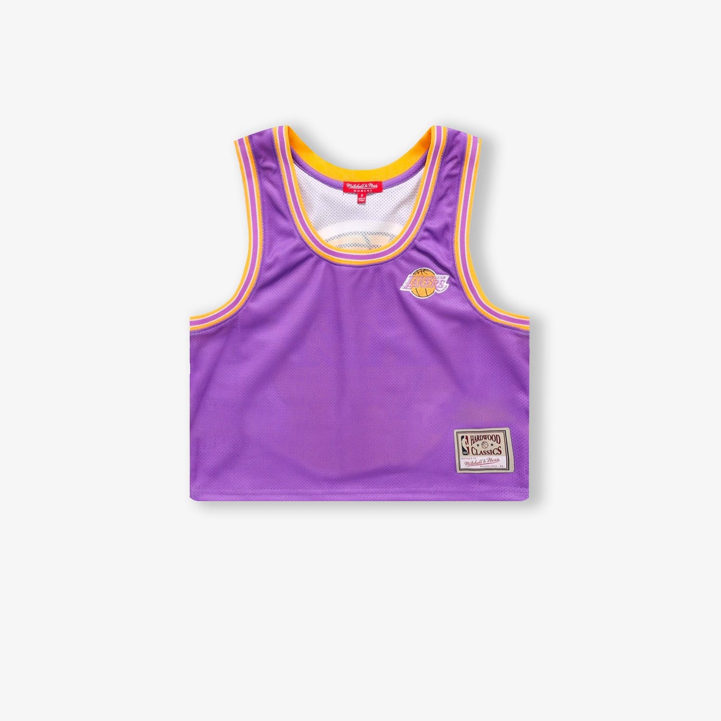 MITCHELL & NESS: NBA JERSEY CROP TANK (LAKERS)