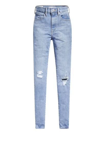 LEVIS MILE HIGH SUPER SKINNY JEAN GALAXY FAR AWAY - 8586