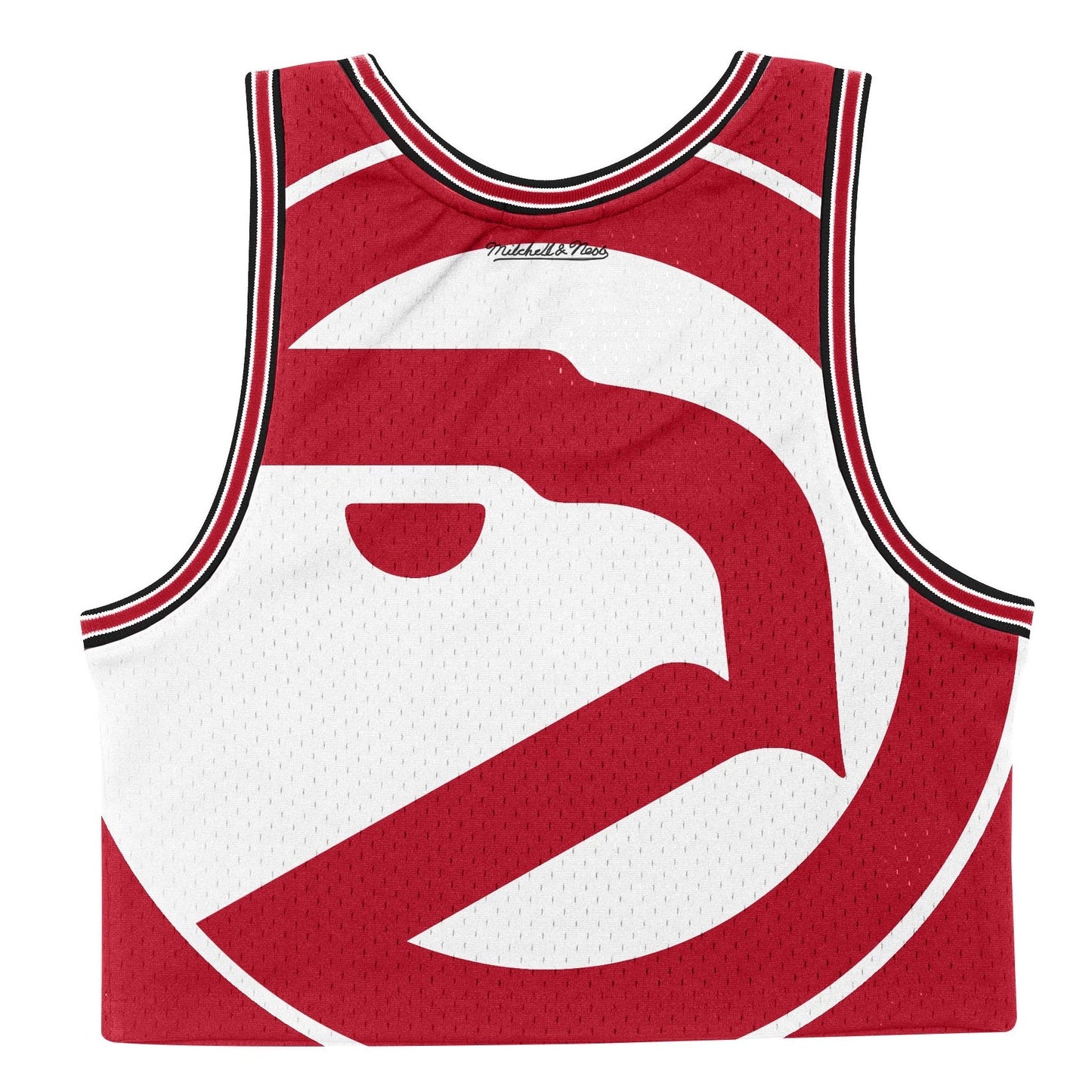 MITCHELL & NESS: NBA JERSEY CROP TANK (back view)
