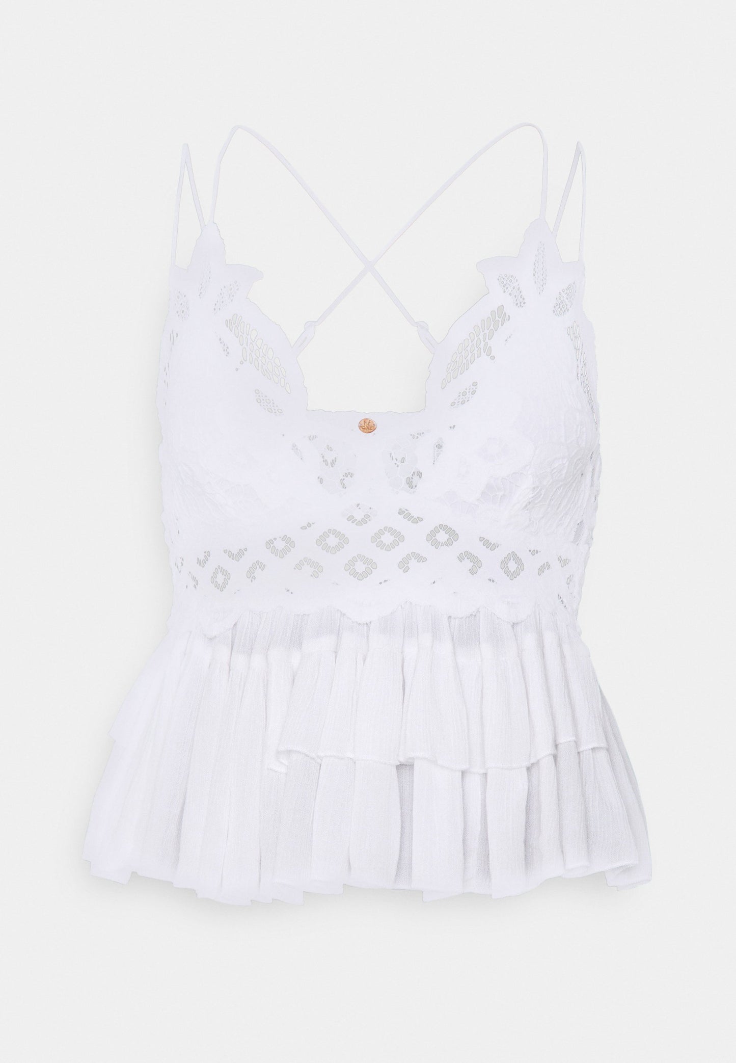 FREE PEOPLE: ADELLA CAMI TOP (white)