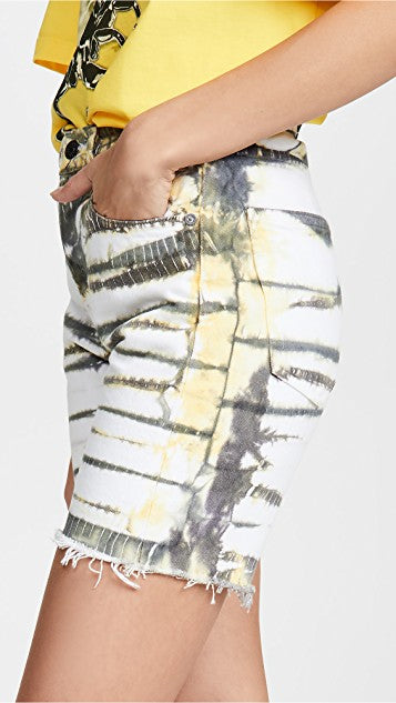 AGOLDE WOMENS MID LENGTH RUMI SHORT - 8586