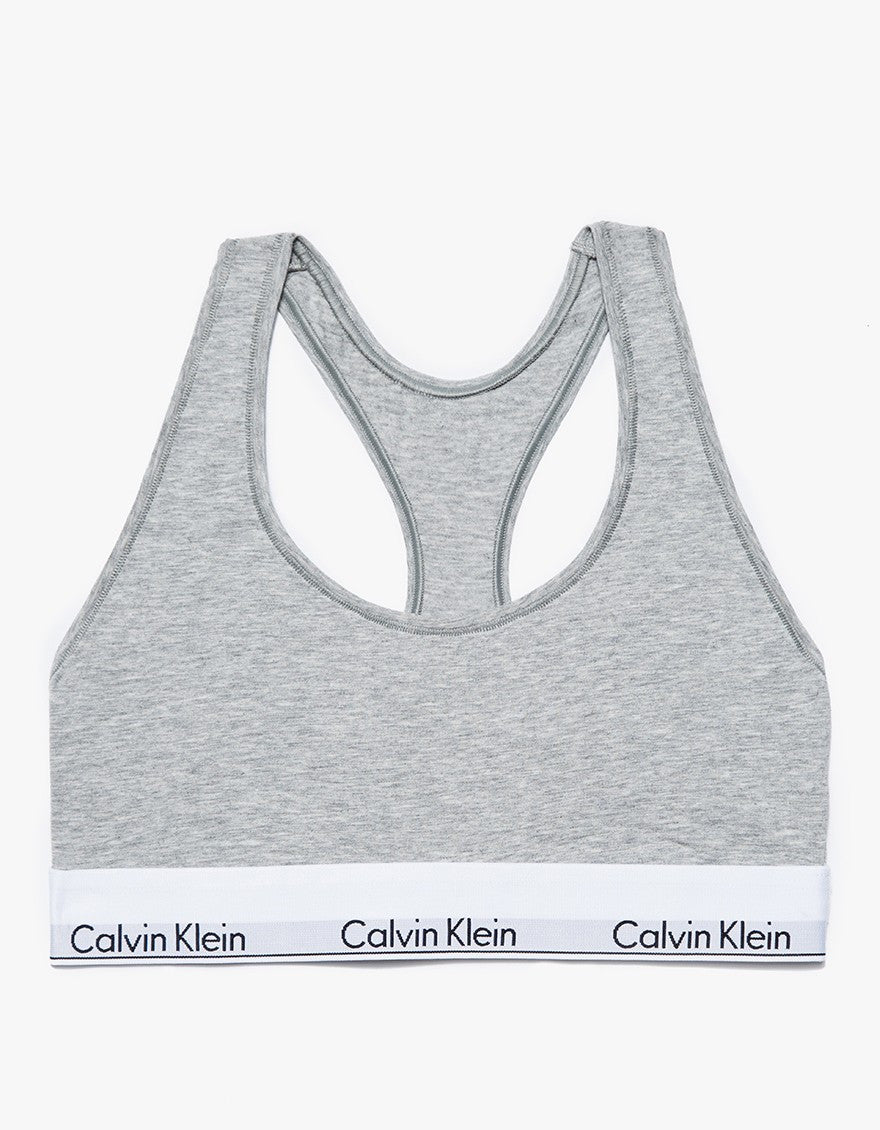 CALVIN KLEIN : MODERN COTTON BRALETTE - 85 86 eightyfiveightysix