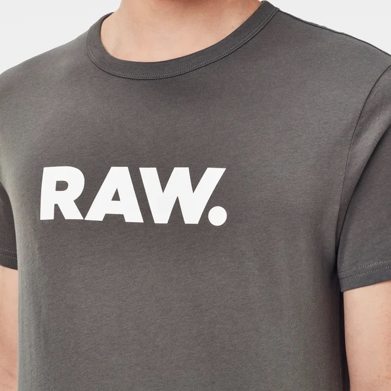 G-STAR: RAW HOLORN SHORT SLEEVE T-SHIRT BLACK