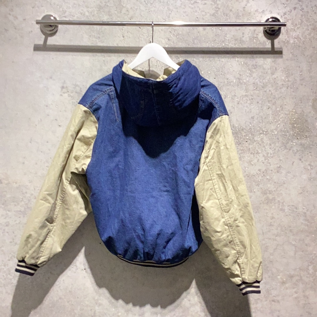 X-Large HD varsity denim jacket