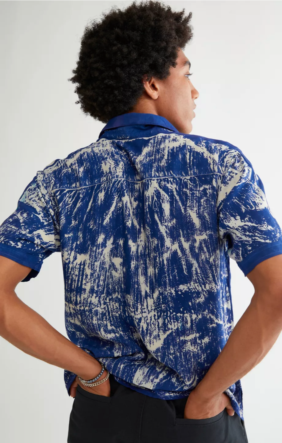 RAGAMAN: SURYA SHORT SLEEVE BUTTON UP SHIRT