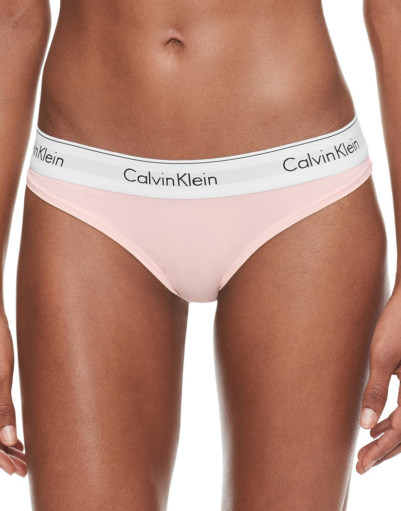 CALVIN KLEIN : MODERN COTTON BIKINI UNDERWEAR (PINK)